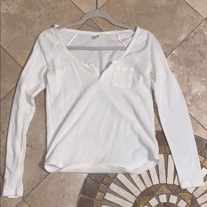 PAC SUN white long sleeved shirt